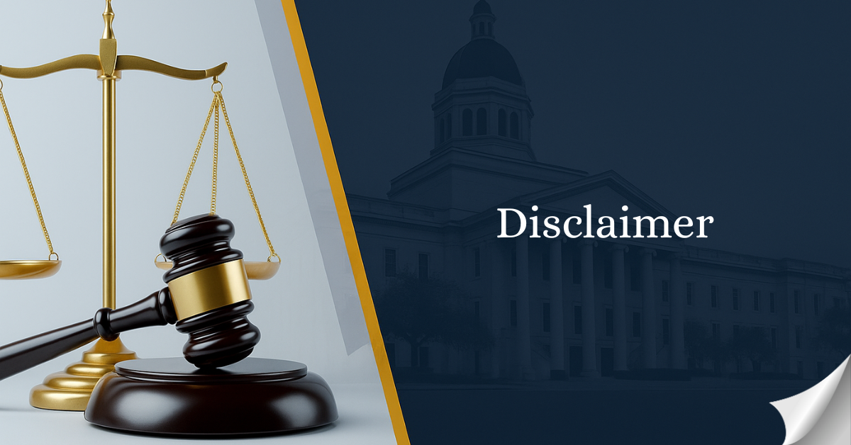 Disclaimer